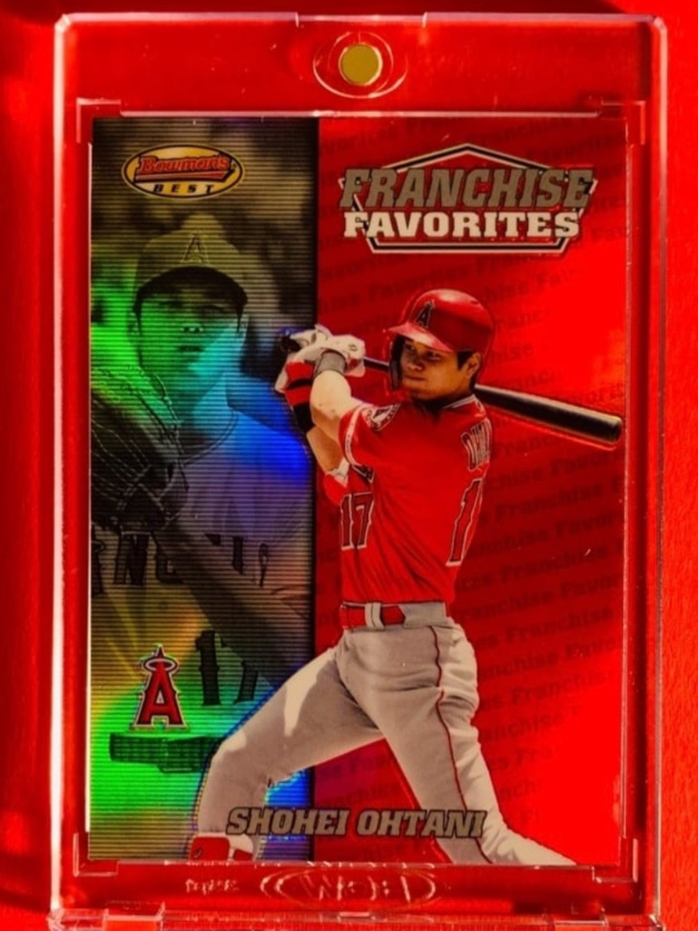 SHOHEI OHTANI - RARE Refractor Silver Prizm Baseball Card SP - LA DODGERS
